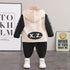 Boys spring and autumn suit set of three